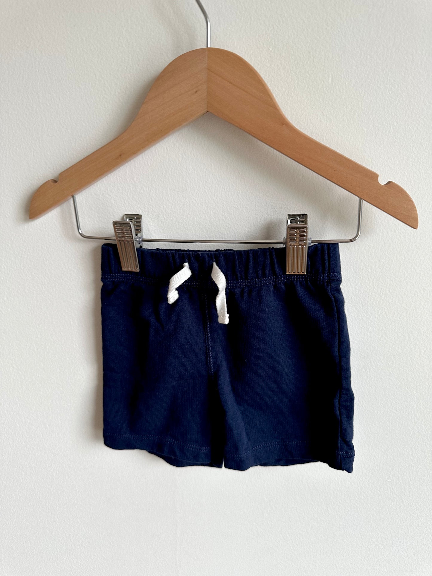 Navy Drawstring Shorts / 12m