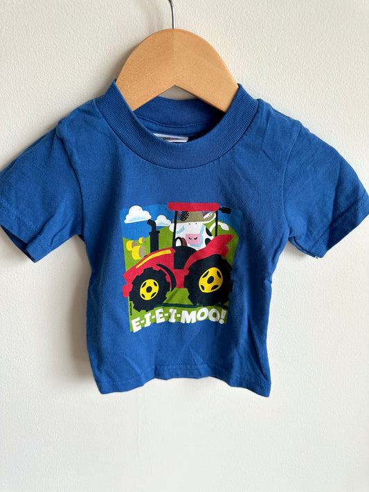 E-I-E-I-Moo T-shirt / 12m