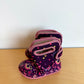 Bogs Purple Heart Butterfly Boots / Size 8 Toddler