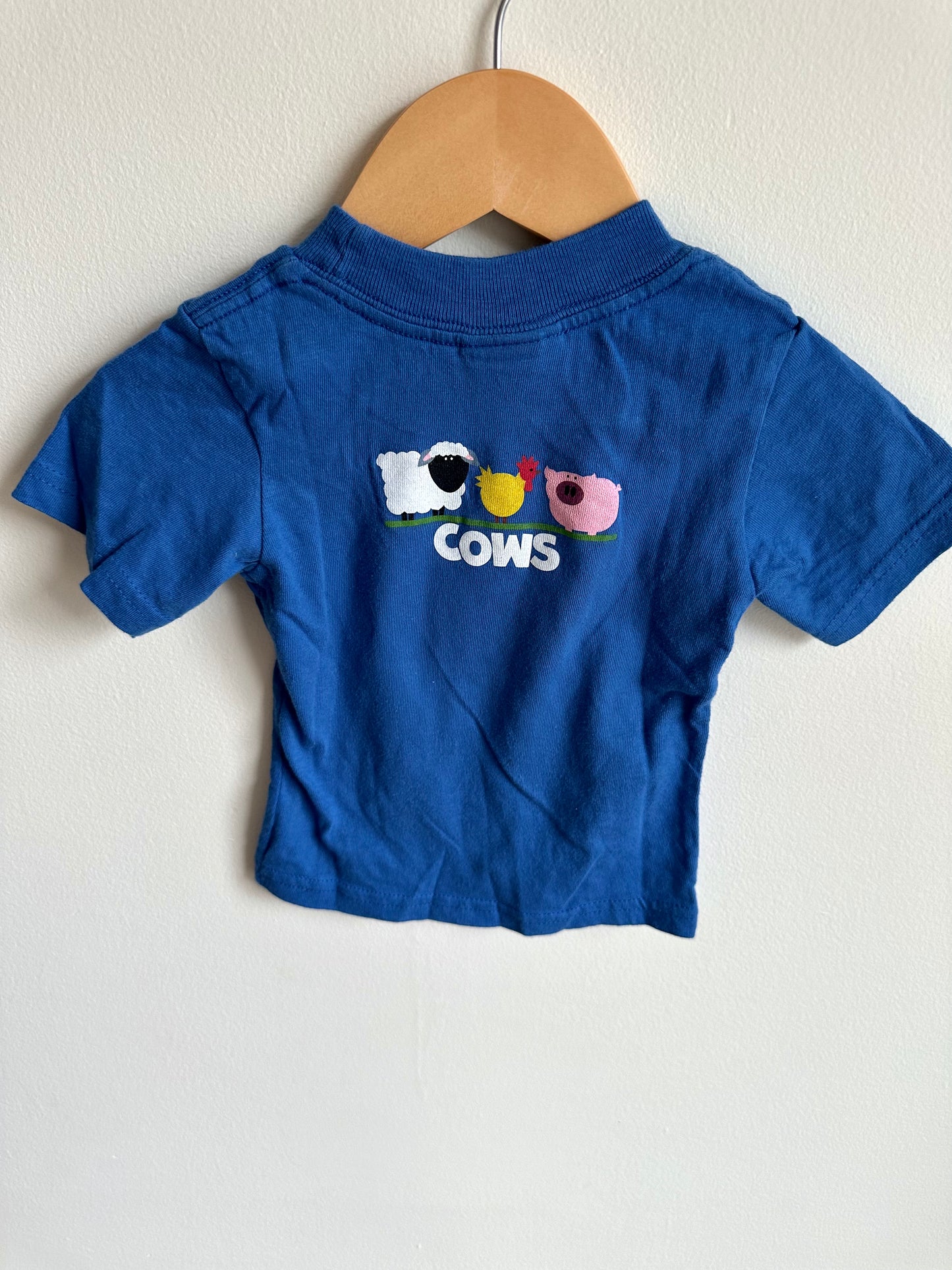 E-I-E-I-Moo T-shirt / 12m