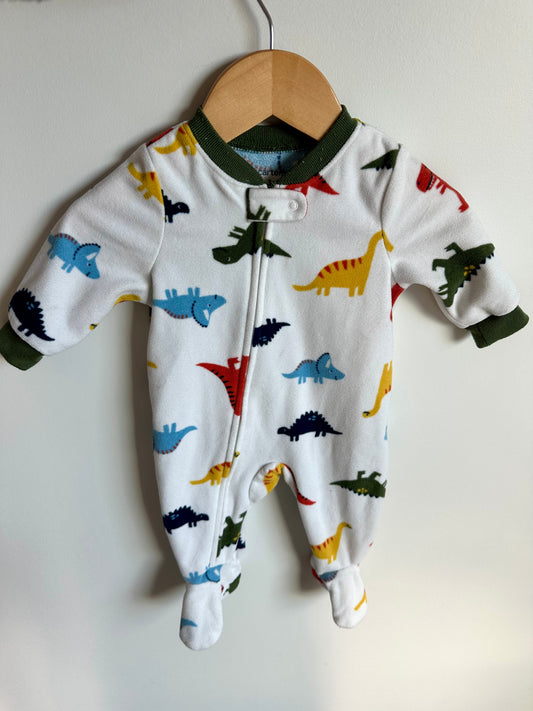 Fleece Dino Sleeper / 3m