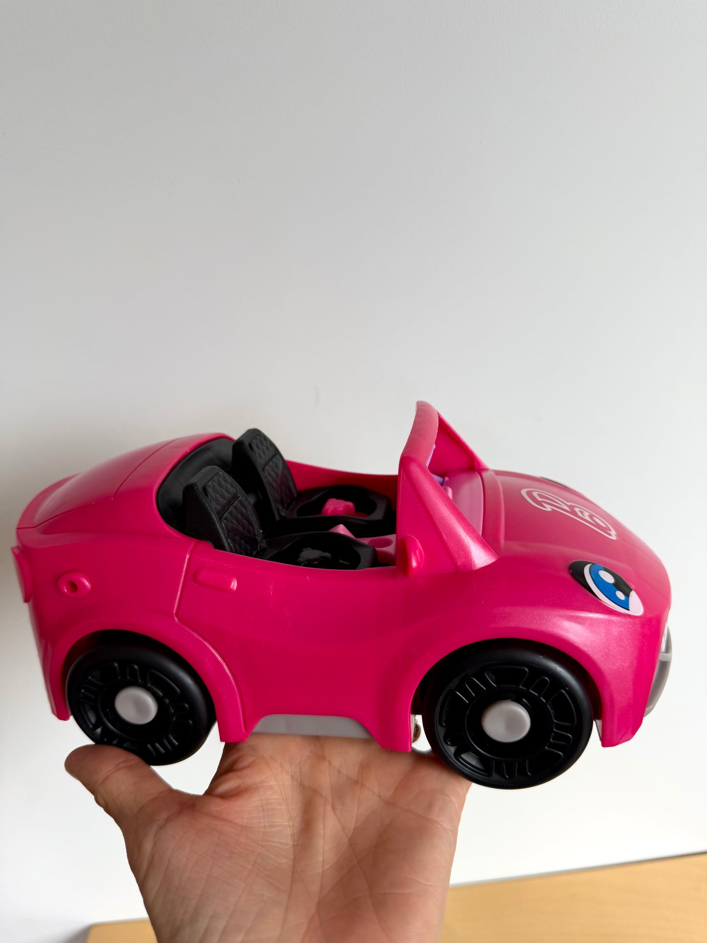 Little People Hot Pink Convertible Car Toy (No Shipping)