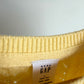 Yellow Eyelet Cardigan / 2T