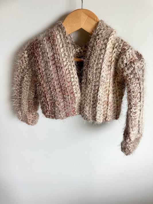 Handcrafted Crochet Hoodie / 12m?
