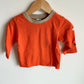 Please Mum Orange Long Sleeve / 12m