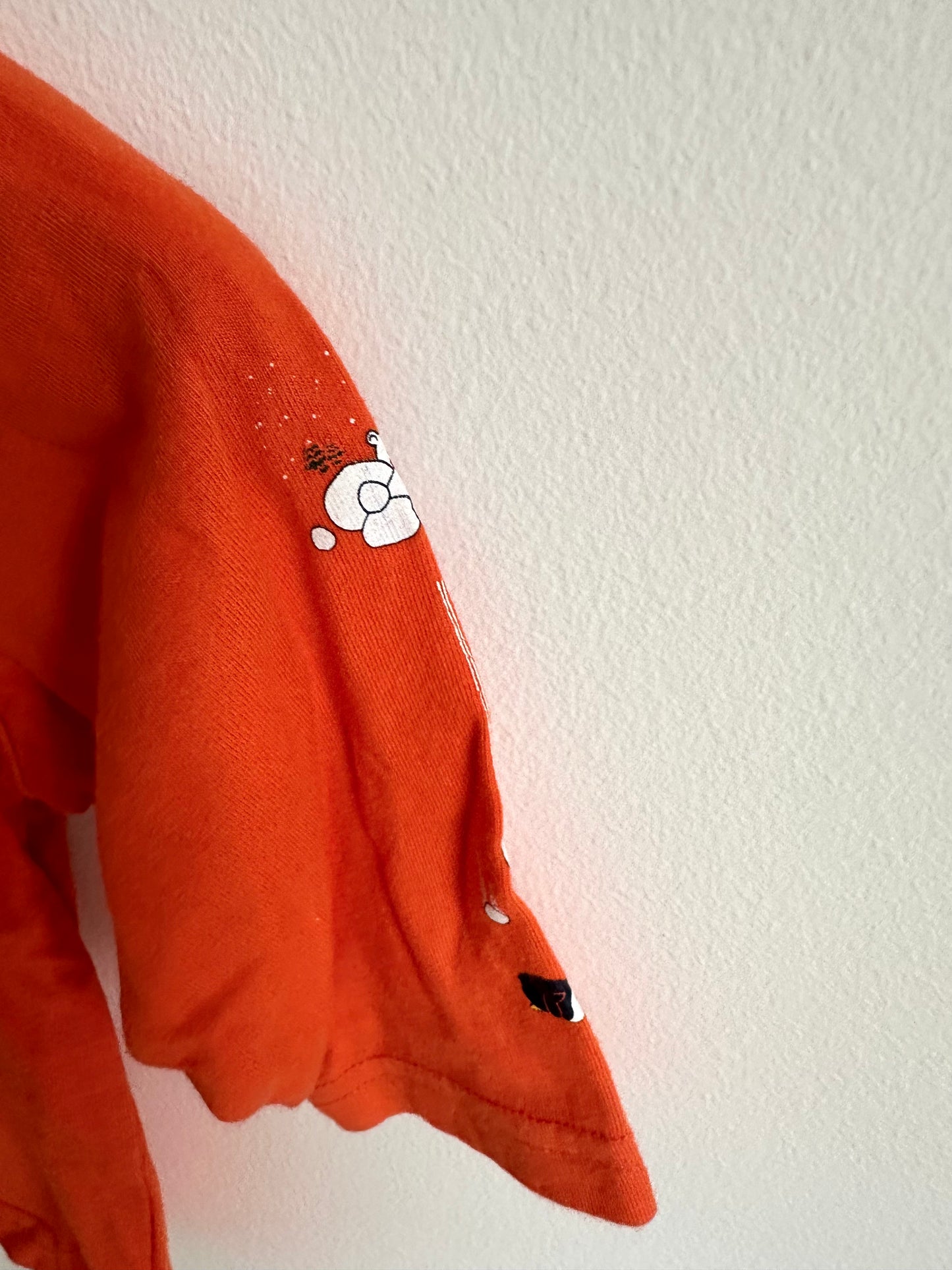 Please Mum Orange Long Sleeve / 12m