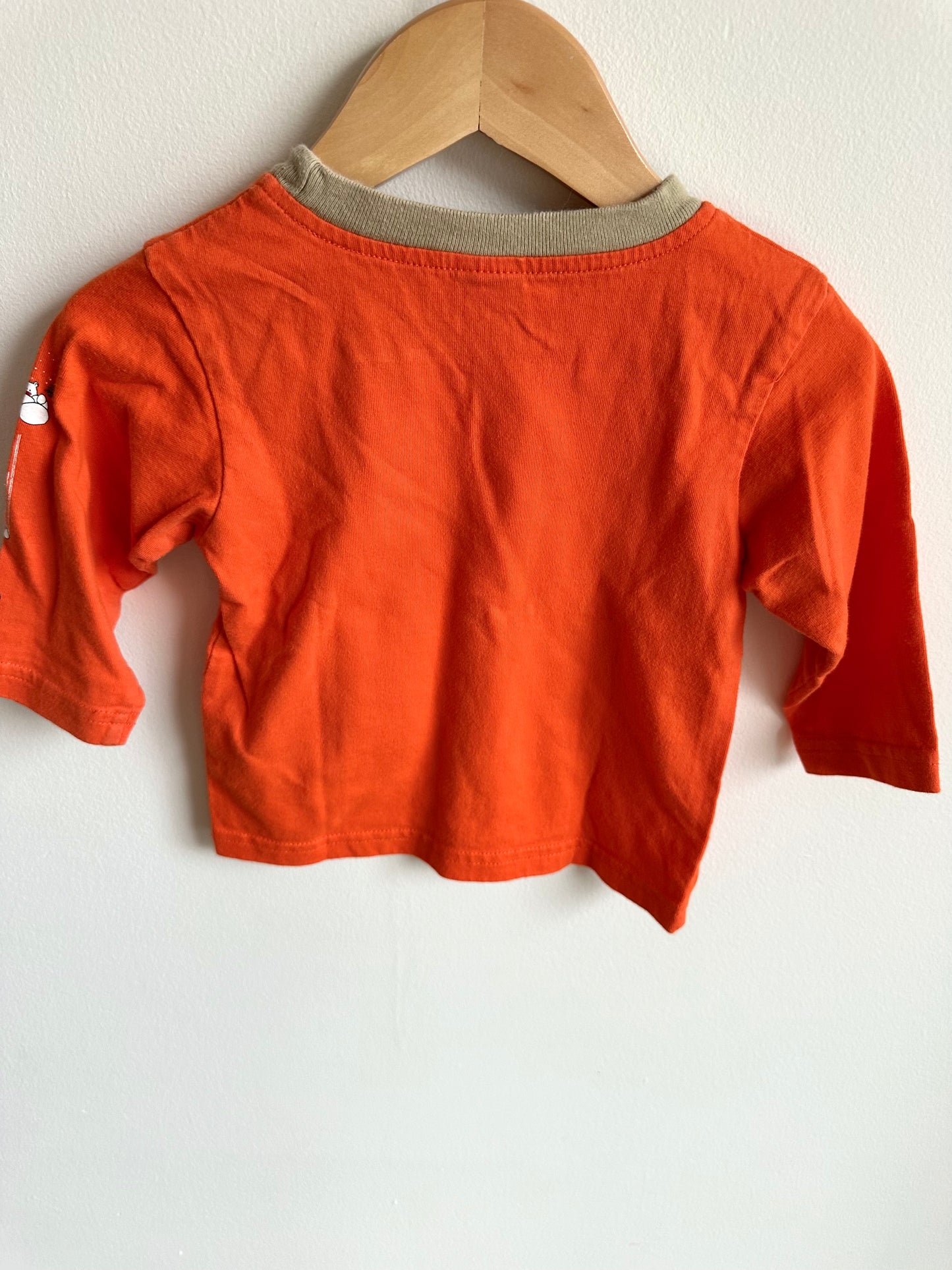 Please Mum Orange Long Sleeve / 12m