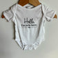 I'm New Here Bodysuit / 6m