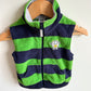 Striped Monster Vest / 18m