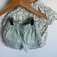Daisy Sage Top + Shorts Set / 2T