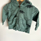 Roots Green Dino Hoodie / 6-12m