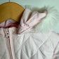 Pink Hood Pockets Bunting Suit / 18-24m