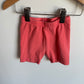 Coral Biker Shorts / 2T