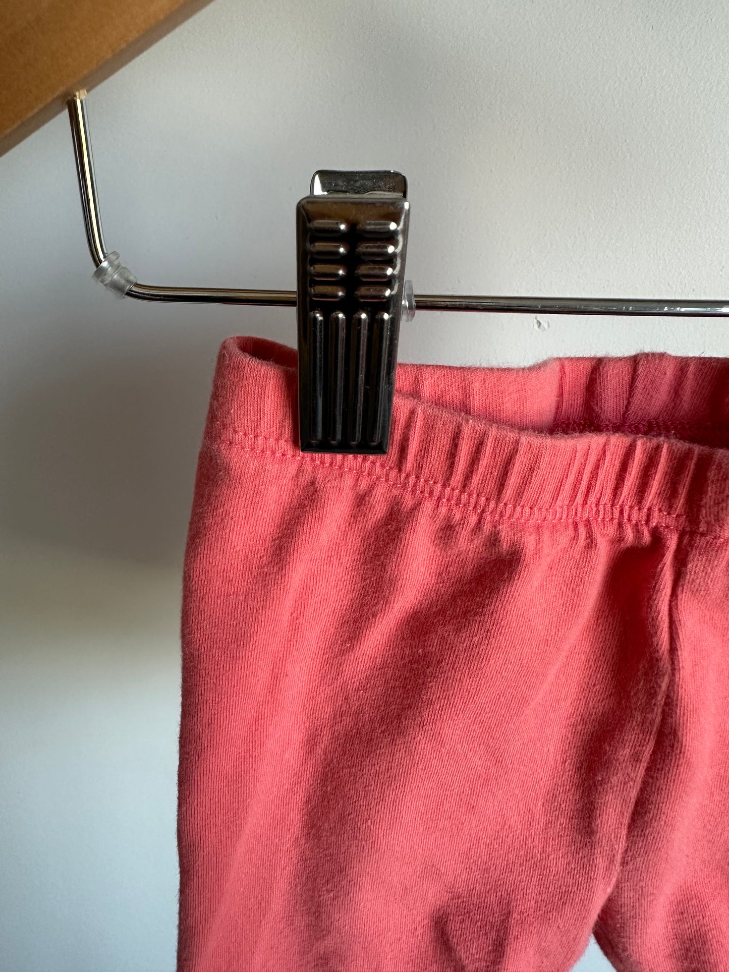 Coral Biker Shorts / 2T