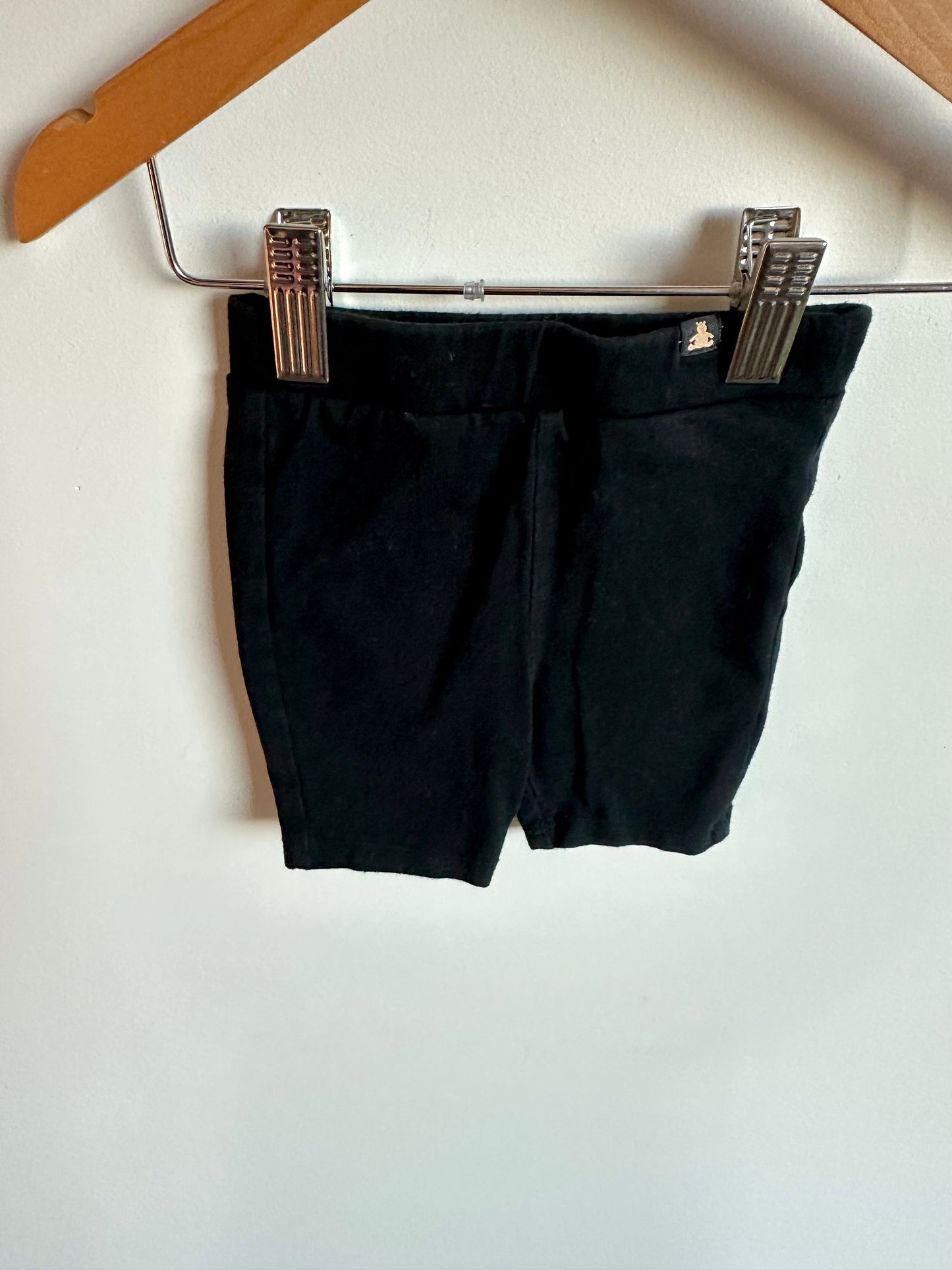 Gap Black Biker Shorts / 6-12m