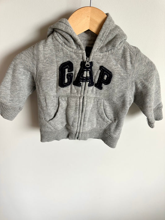 Gap Grey Hoodie / 3-6m