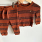 Gap Striped Knit Long Sleeve + Pants Set / 12m