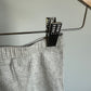 Grey Scallop Trim Biker Shorts / 18-24m