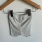 Grey Scallop Trim Biker Shorts / 18-24m