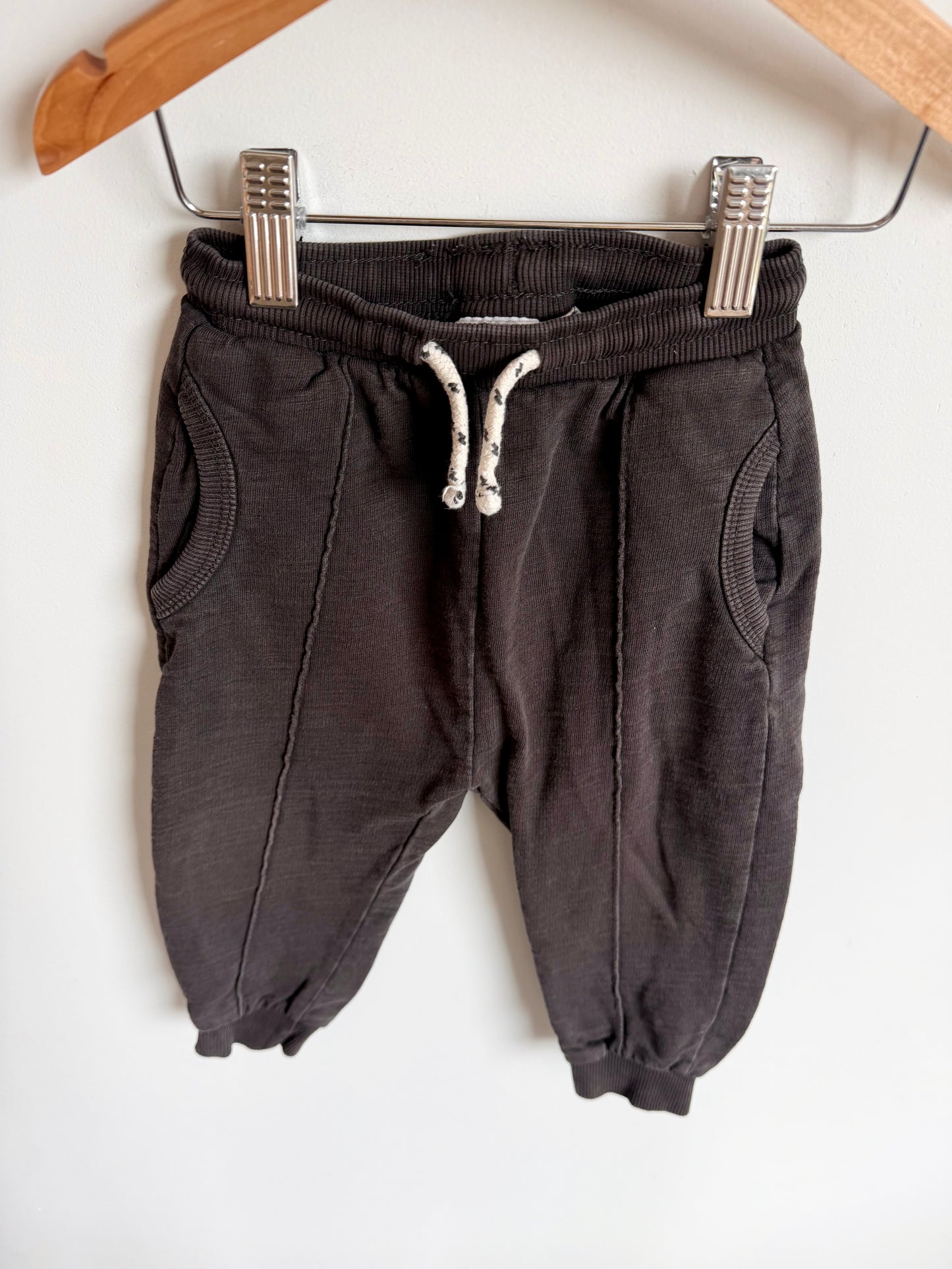 Zara Charcoal Pocket Sweat Pants / 18-24m