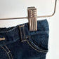 Dark Denim Jeans with Elastic Waist / 6-12m