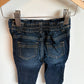 Dark Denim Jeans with Elastic Waist / 6-12m