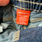 Dark Denim Jeans with Elastic Waist / 6-12m