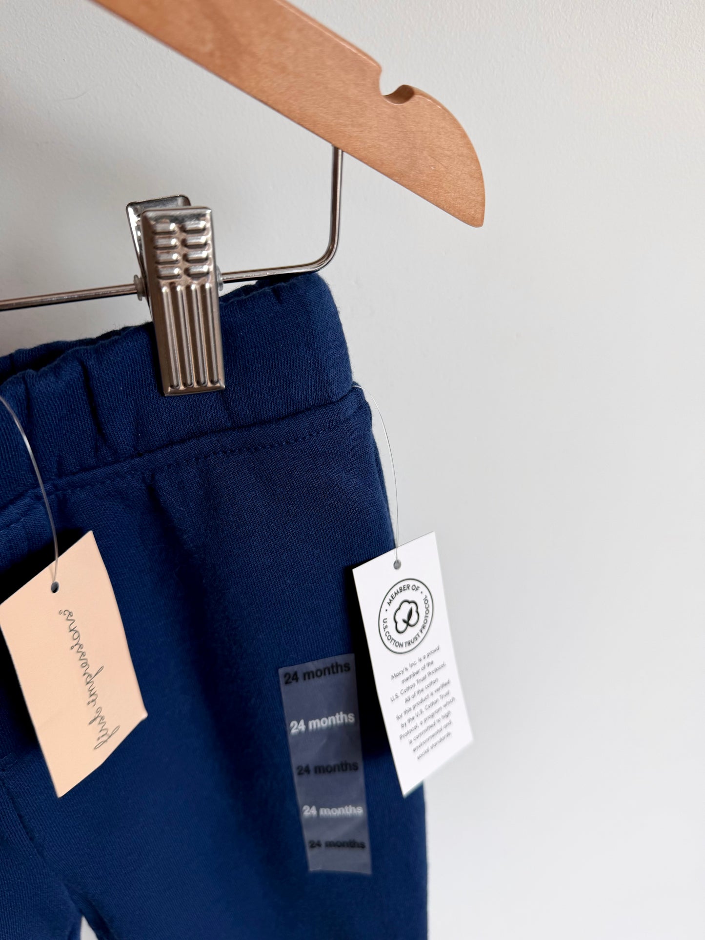 Blue Sweat Pants (With tags) / 24m