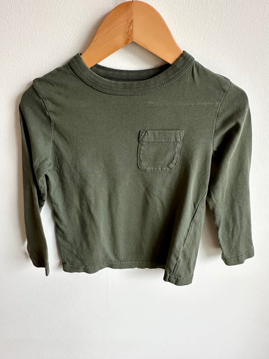 Olive Long Sleeve / 3T