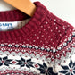 Snowflake Holiday Sweater / 18-24m