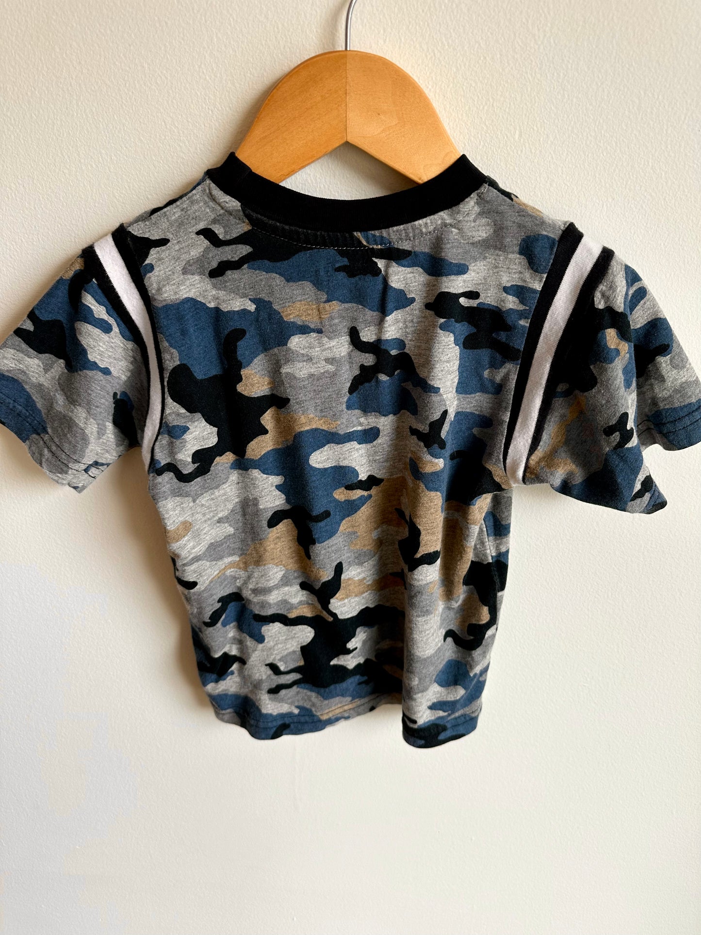 Blue Camo T-Shirt / 2T