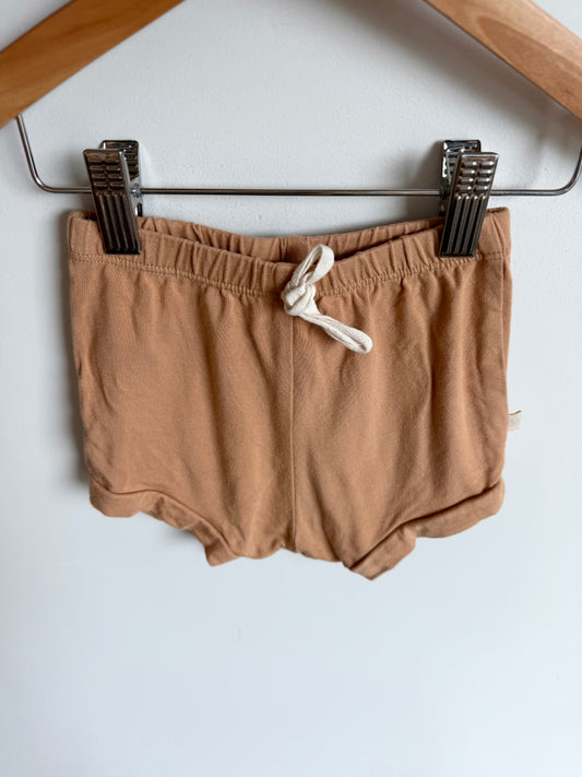 Jax + Lennon Camel Shorties / 18-24m