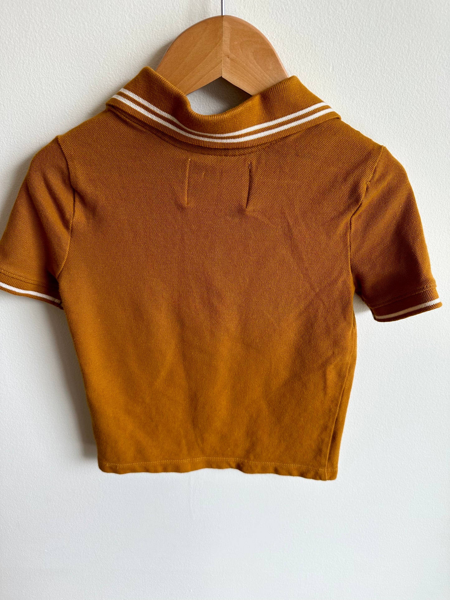 Caramel Collared T-shirt / 2-3T