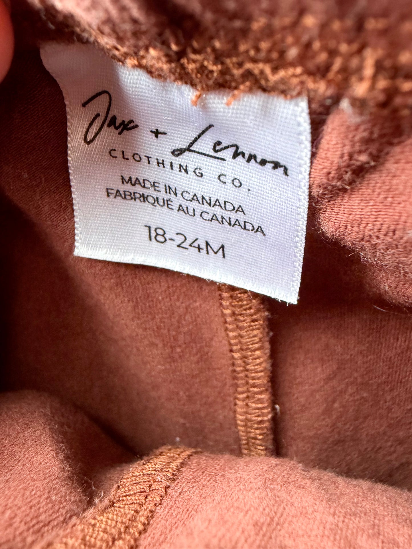 Jax + Lennon Mocha Shorties / 18-24m