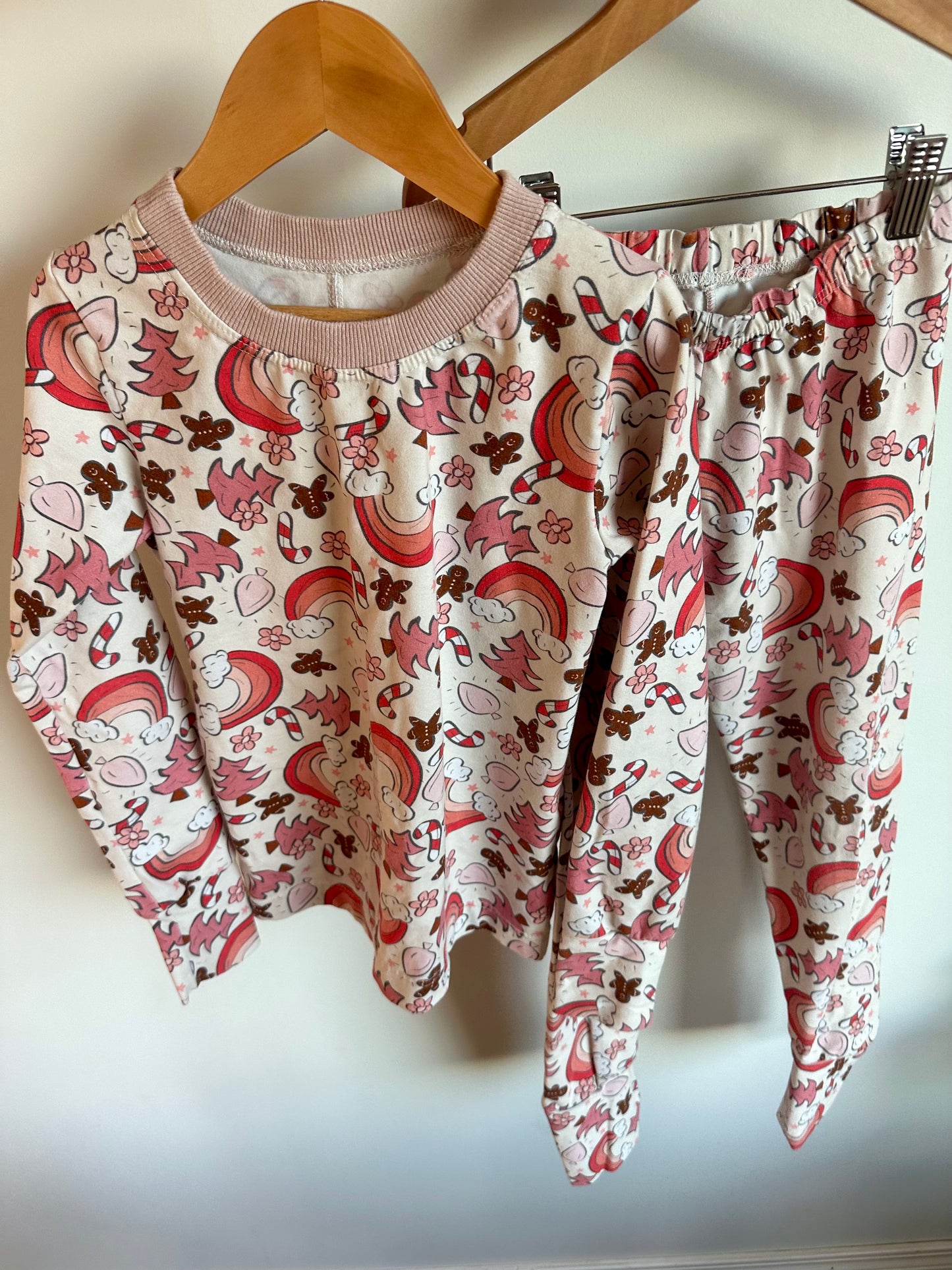 Teddy Little Gingerbread PJ Set / 7-8 years
