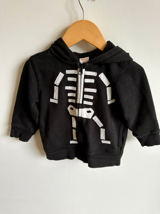 Gymboree Skeleton Hoodie / 18-24m