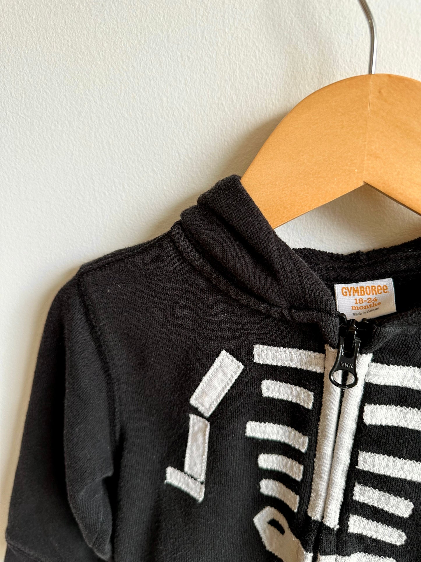 Gymboree Skeleton Hoodie / 18-24m