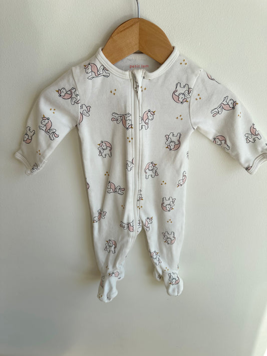 Petit Lem Unicorn Sleeper / 3m