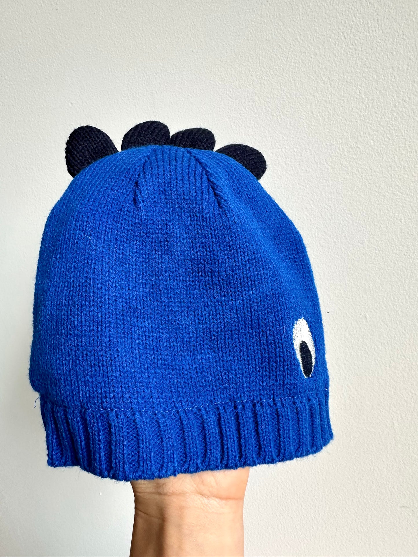 Blue Spikes Toque / 3-6m