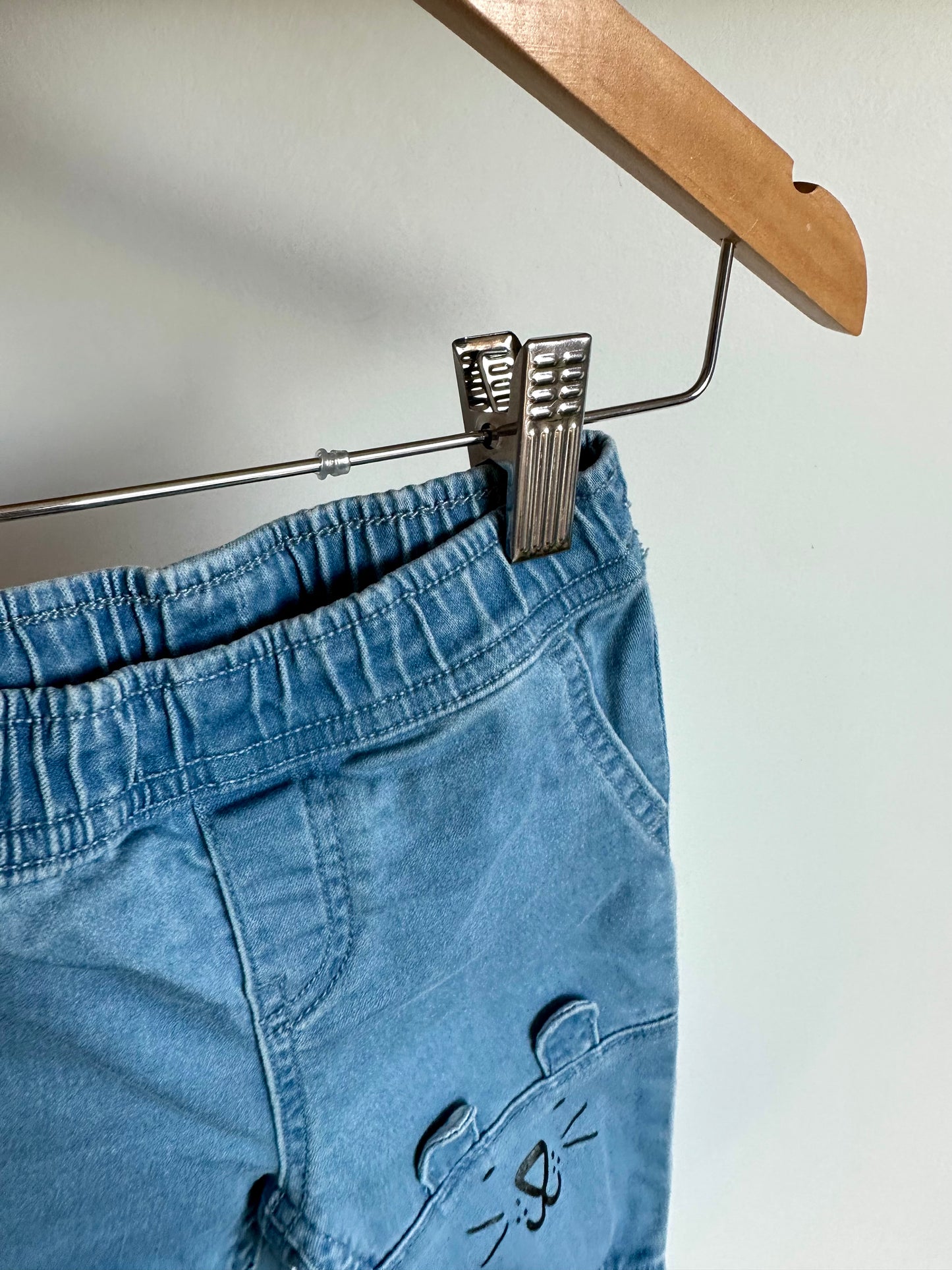 Bunny Knee Pants / 3-6m