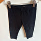 Greige Black Cropped Bamboo Leggings / 18-24m