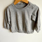 H&M Grey Crewneck / 18-24m