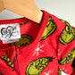 Red Fleece Grinch Sleeper / 18-24m