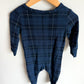 Smash + Tess Plaid Navy Jumpsuit / 18-24m