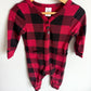 Smash + Tess Checkered Red Jumpsuit / 18-24m