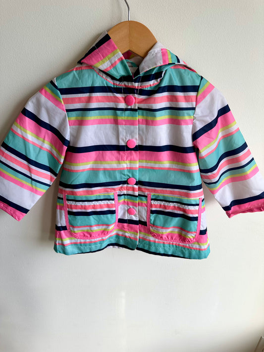 Striped Hood Jacket / 2T