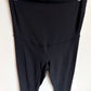 Black Maternity Yoga Leggings / 12 (Large)