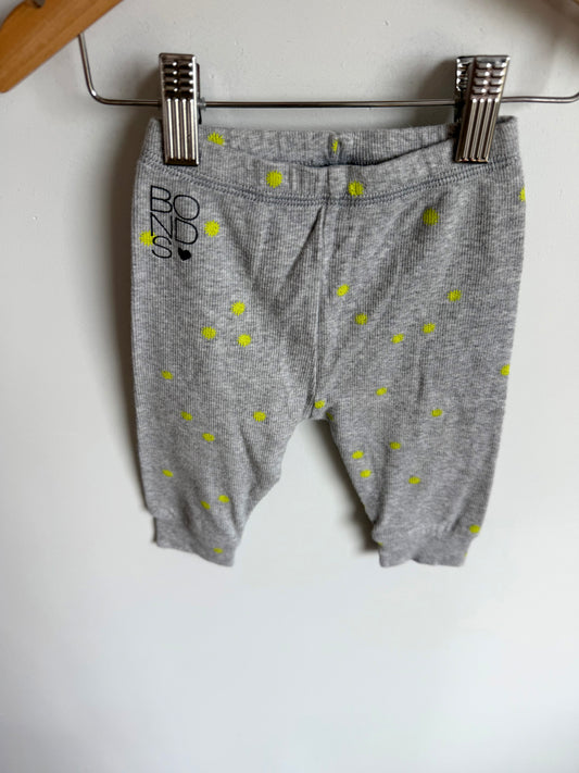 Bonds Lime Burst Pants (PLAY) / 6-12m