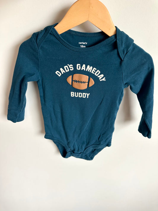 Dad's Gameday Buddy Bodysuit / 18m