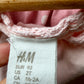 H&M Pink Bow Bodysuit / 18-24m